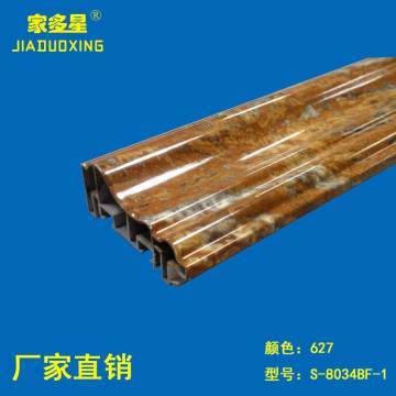 【家多星品牌工廠直銷鋁合金電視背景墻腰線室內(nèi)裝修用客廳墻腰線仿大理石紋S-8034BF-1】佛山市南海景格五金建材廠 - 產(chǎn)品庫