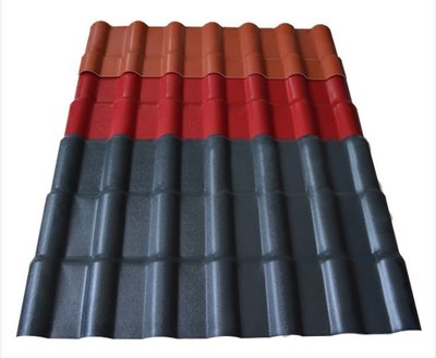 甘肅蘭州合成樹脂瓦 仿古一體瓦廠家直銷 仿古屋檐瓦佛山虹鑫建材供應